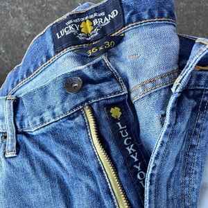 EUC Lucky Brand 181 Relaxed Straight Jeans 36 x 30